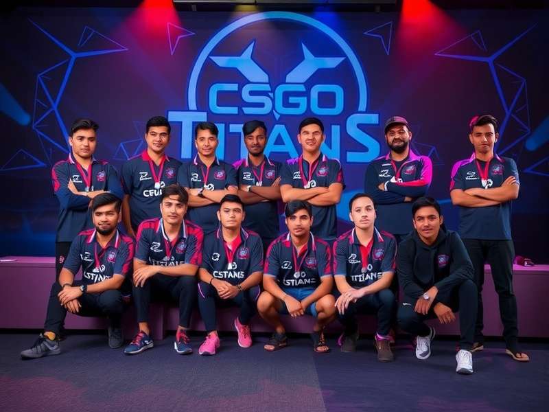 Bangalore CSGO Titans Team Photo Bangalore CSGO Titans Team Photo